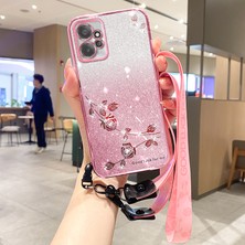 Xshop Motorola Moto G Power 5g Strap Rhinestone Glitter Telefon Kapağı (Yurt Dışından)