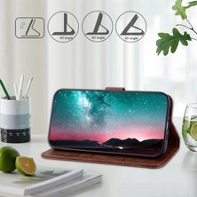 Xshop Motorola Moto G Power 5g Tpu + Pu Deri Cep Telefonu Stand Kapağı Cüzdan (Yurt Dışından)