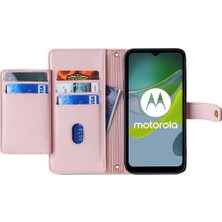 Xshop Motorola Moto G Stylus Fermuar Cep Deri Telefon Kapağı 2 Kayışla (Yurt Dışından)