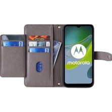 Xshop Motorola Moto G Stylus Fermuar Cep Deri Telefon Kapağı 2 Kayışla (Yurt Dışından)