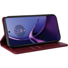 Xshop Motorola Moto G84 5g Manyetik Kapanış Deri Cüzdan Telefon Kapağı (Yurt Dışından)