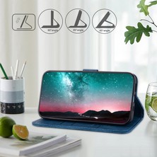 Xshop Motorola Moto G Stylus 5g Düz Renkli Deri Telefon Stand Kapağı Cüzdan (Yurt Dışından)