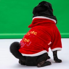 Pawstar Jingle Küçük Köpek Yılbaşı Sweatshirtü