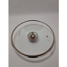 Unıversal Cam Kapak 24 cm ve Tutamağı