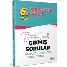 Data Yayınları 6. Sınıf Bursluluk Sınavı Soru Bankası - Editör  Tamamı Çözümlü Çıkmış Sorular