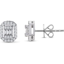 Alpay Jewellery 0,22 Karat Pırlanta Küpe KPEPK140000000009