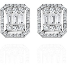 Alpay Jewellery 0,61 Karat Pırlanta Küpe KPEPK140000000012