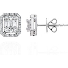 Alpay Jewellery 0,61 Karat Pırlanta Küpe KPEPK140000000012