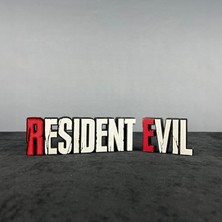 Resident Evil Logo Figür - Premium Koleksiyon Parçası