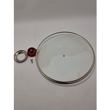 Unıversal Cam Kapak 26 cm ve Tutamağı
