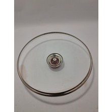 Unıversal Cam Kapak 26 cm ve Tutamağı