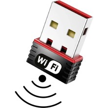 Favors USB Wifi Adaptörü Kablosuz Wifi Internet Alıcı Ağ Kartı Masaüstü Bilgisayar Pc 300 Mbps 802.11N