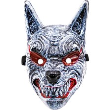 Baoblaze Cadılar I Cosplay Tam Yüz Headdress Erkekler Kadınlar Için Parti Gri (Yurt Dışından)