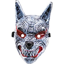 Baoblaze Cadılar I Cosplay Tam Yüz Headdress Erkekler Kadınlar Için Parti Gri (Yurt Dışından)