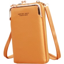 Baoblaze Crossbody Cep Telefonu Çantası Crossbody Cep Telefonu Çantası Küçük Crossbody Telefon Çantası Sarı (Yurt Dışından)
