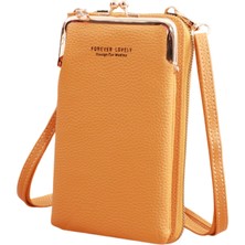Baoblaze Crossbody Cep Telefonu Çantası Crossbody Cep Telefonu Çantası Küçük Crossbody Telefon Çantası Sarı (Yurt Dışından)