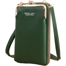 Baoblaze Crossbody Cep Telefonu Çantası Crossbody Cep Telefonu Çantası Küçük Crossbody Telefon Çantası Yeşil (Yurt Dışından)