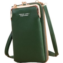 Baoblaze Crossbody Cep Telefonu Çantası Crossbody Cep Telefonu Çantası Küçük Crossbody Telefon Çantası Yeşil (Yurt Dışından)
