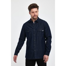 Rodi Alex 014 Erkek Slım Fıt Denım Gömlek RD24KE031184