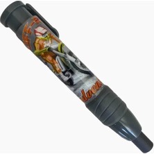 MİKRO Otomatik Basmalı Silgi Gri