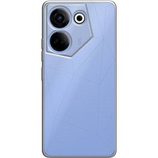 Case Street Tecno Camon 20 Pro 5g Kılıf Süper Silikon Lüx Korumalı Şeffaf