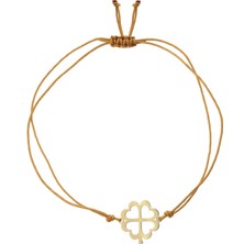 Alpay Jewellery 14 Ayar Ipli Altın Bileklik BLKAK140065000060