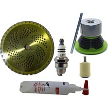 Tudix Fgd Motorlu Tırpan Örümcek Mantar Başlık Buji Daire Testere Set