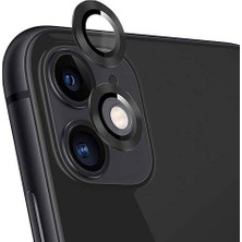 ZORE Apple iPhone 11  Cl-12 Premium Safir Parmak Izi Bırakmayan Anti-Reflective Kamera Lens Koruyucu