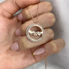 Selens Sevgililer Günü Aşk Kolyesi Gümüş Kolye