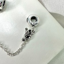 Selens Disney Güvenlik Zinciri Charm Gümüş Charm