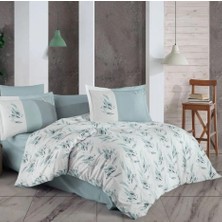 Hobby Çift Kişilik Poplin Nevresim Estate Buz Mavisi