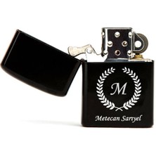 Ozka Leather Collection Kişiye Özel Isimli Benzinli Metal Çakmak