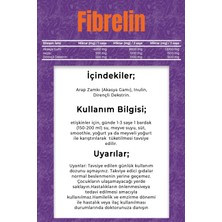 Vitisfera Fibrelin Akasya Gum İnülin Dirençli Dekstrin İçeren Prebiyotik Kompleks 30 Saşe