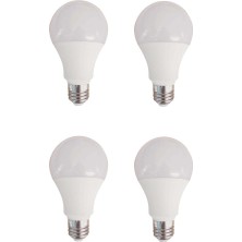 Heka LED Filament Rustik Ampul 6W Gün Işığı - 4 Adet