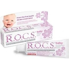 R.o.c.s.baby Diş Macunu 35ML 0-3 Yaş Ihlamur Brnm  [gymberq]