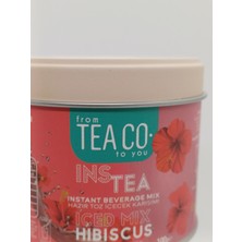 Tea Co Instea Hibiscus Çayı 100 gr Teneke Kutu