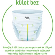 Sleepy Pure Baby Organik Külot Bez Jumbo 4 Beden 7-16 kg 48 Adet Brnm  [gymberq]