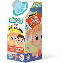 Minoris Baby Organik Antialerjik Bebek Çamaşır Deterjanı 1000ML Brnm  [gymberq]