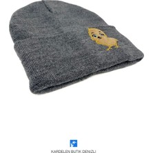 Kardelen Butik Denizli Kız ve Erkek Çocuk Sevimli Hayvan Nakışlı Çocuk Bere