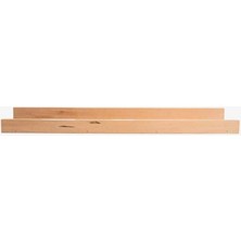 Kerreste Ahşap Resim/çerçeve Duvar Rafı 2li Set