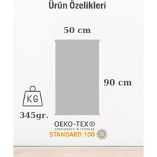 Alsuar Fransız Boncuklu Çeyizlik Hediyelik Kadife El Yüz Havlu Seti 50X90 cm FRNZ23