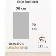 Alsuar Fransız Desenli 2'li Kadife Çeyizlik Hediyelik Havlu Seti 50X90 cm FRNZK23