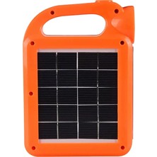 Powermaster HB-6399A Cob Ledli Solarlı 3 Kademeli USB Çıkışlı Şarjlı Işıldak Fener (1 Adet Ampulü Unutma)