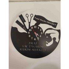 Mrc Hediye Sepeti Kuaför Veya Güzellik Salonu Kişiye Özel Tasarım Duvar Saati