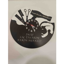 Mrc Hediye Sepeti Kuaför Veya Güzellik Salonu Kişiye Özel Tasarım Duvar Saati