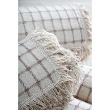 Miss Linda Home Collection Pamuklu Buldan Işi Çekyat Örtüsü (180*350 Cm)