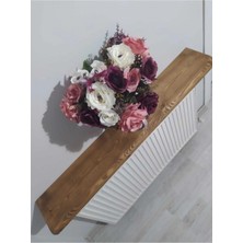 Woodhub Masif Ahşap Petek Üstü Uçan Raf Dresuar 100CM