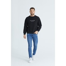 Gatswear Nakışlı Oversize Sweatshirt