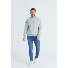 Gatswear Nakışlı Oversize Sweatshirt