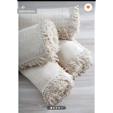 Miss Linda Home Collection Buldan Işi Bordo Renk Çekyat Örtüsü (180*180 Cm)